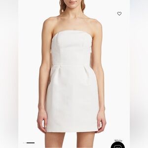 Alexia Maria Silk Faille Minidress